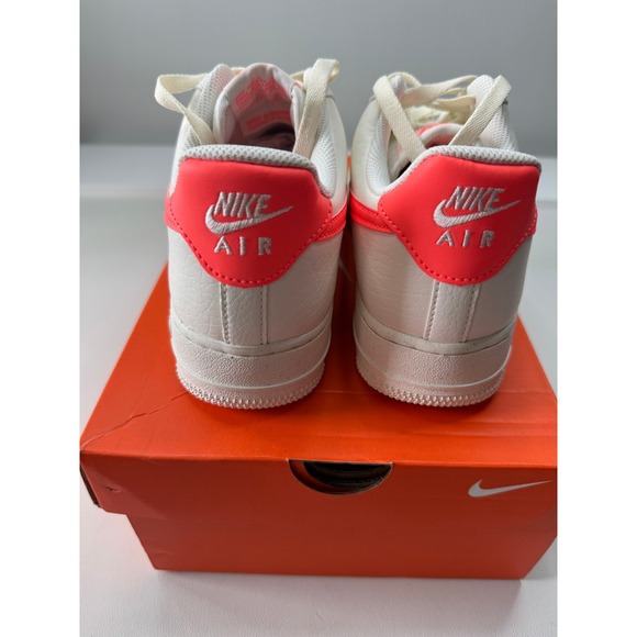 Nike Air Force 1 07 NN Womens Sail Hot Lava DV3808-110 Sneakers Size 8 NWB - Picture 5 of 8
